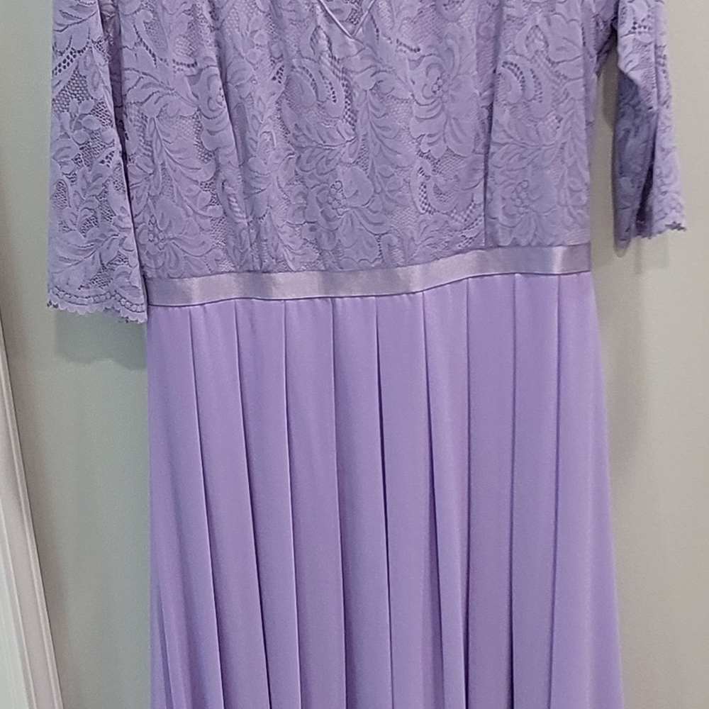 Miusol Lavender Lace Dress